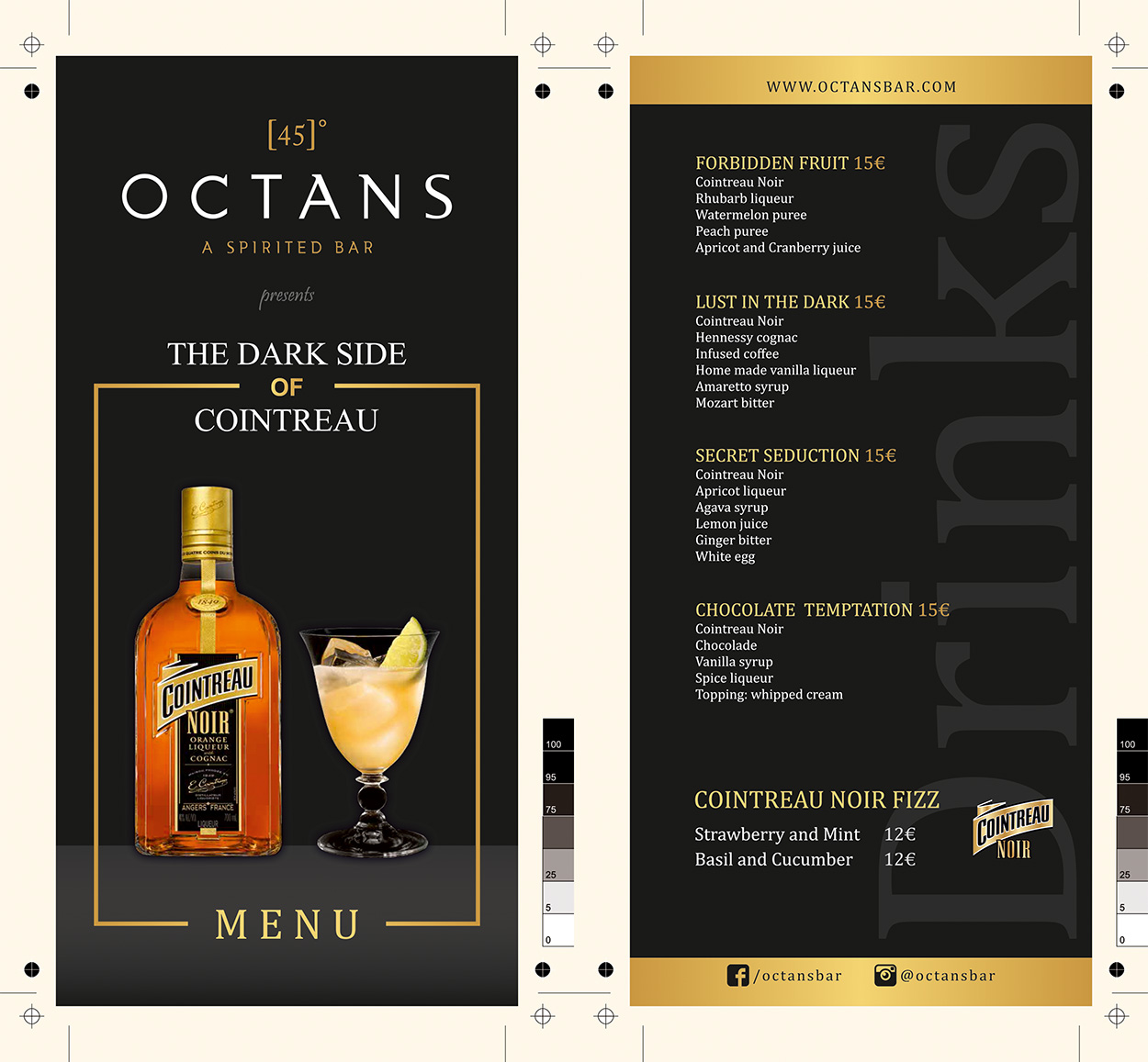 Octans Menu